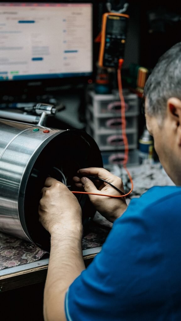Technicien qui fait une réparation électroménager le jour même à Sherbrooke
